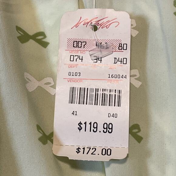 Phoebe Jacket Womens 8 Green White Houndstooth Blazer Cropped Acrylic New NWT - Picture 6 of 11